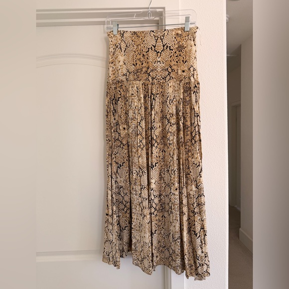 Spell Aloha Python Split Maxi Skirt – Size Small 🐍✨ - Picture 3 of 8
